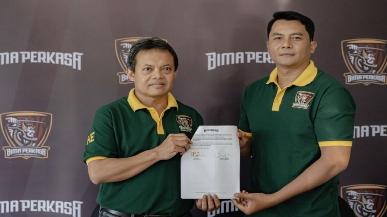 Pelatih dan Presiden baru Bima Perkasa