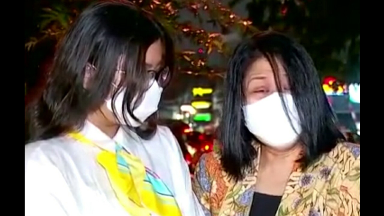 Putri Candrawathi dan anaknya.