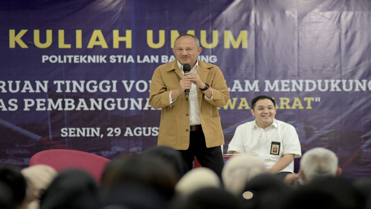 Sekda Jabar Beri Kuliah Umum di STIA LAN Bandung.