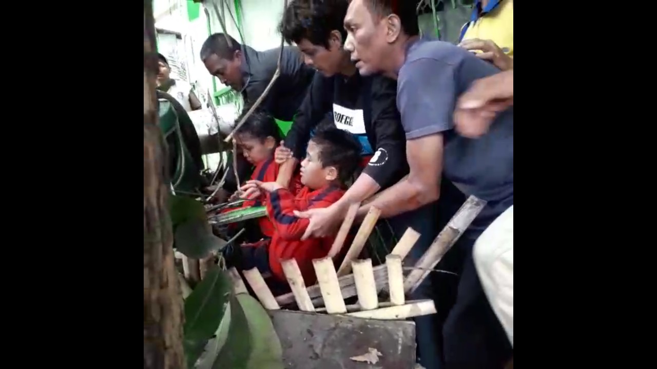 Penyelamatan siswa SD terjepit truk trailer tabrak BTS.