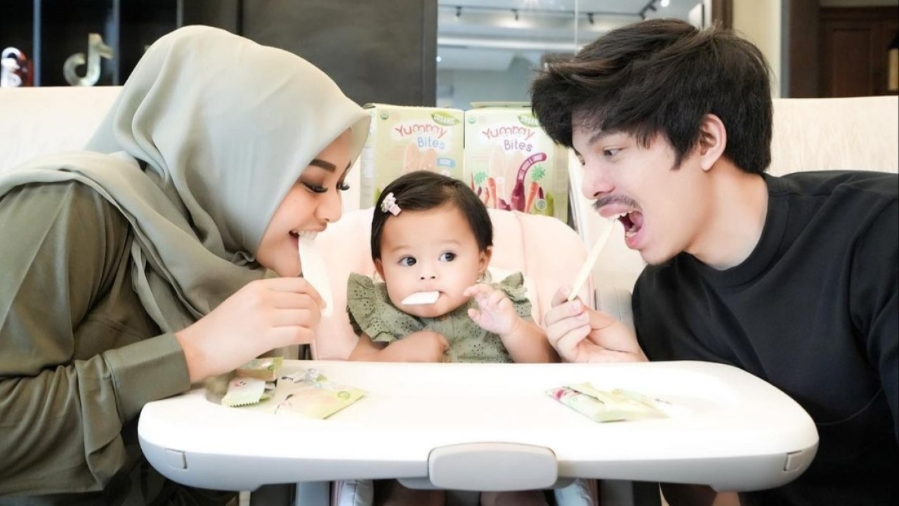 Aurel, Ameena dan Atta Halilintar/Instagram