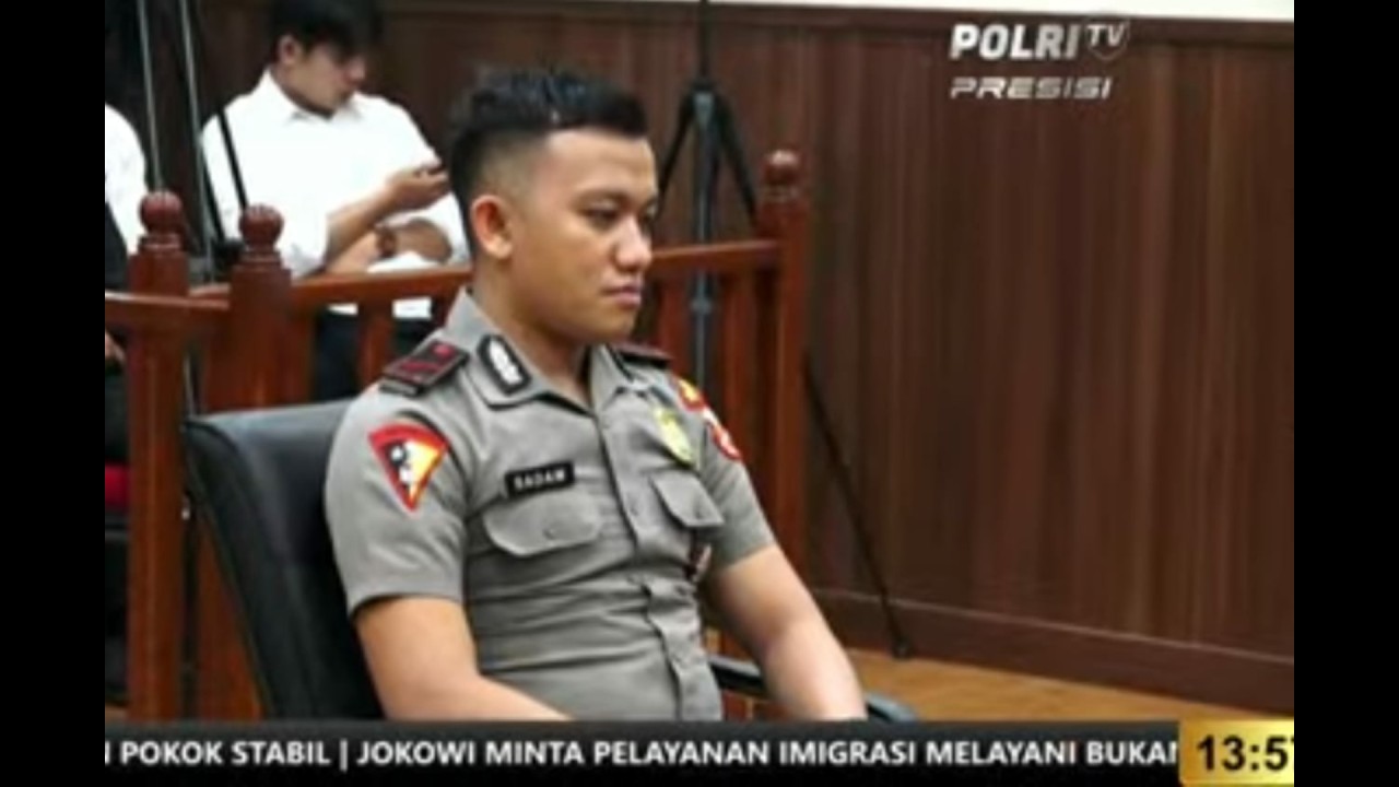 Bharada Sadam. (Polri TV Radio)