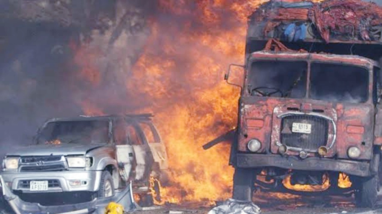 Ilustrasi ledakan bom/net