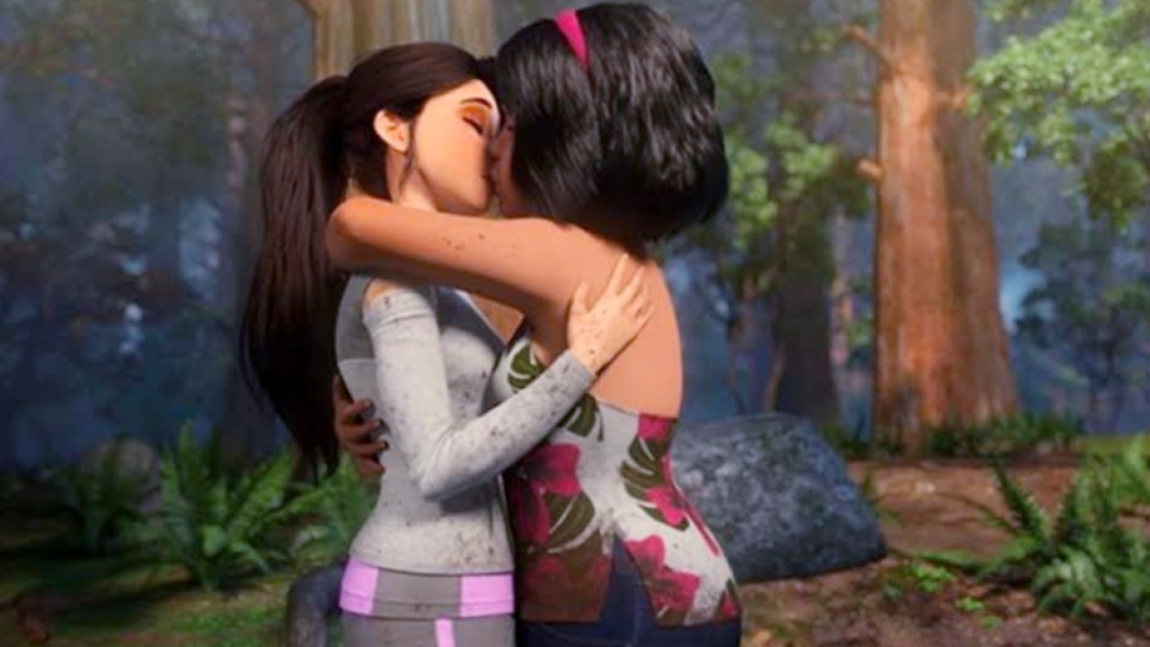 Salah satu adegan LGBT di film animasi Netflix/net