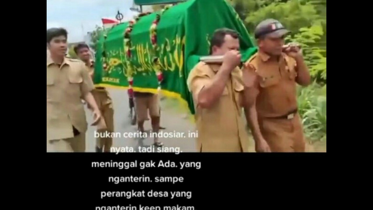 Viral jenazah tak dimakamkan warga. (Net)