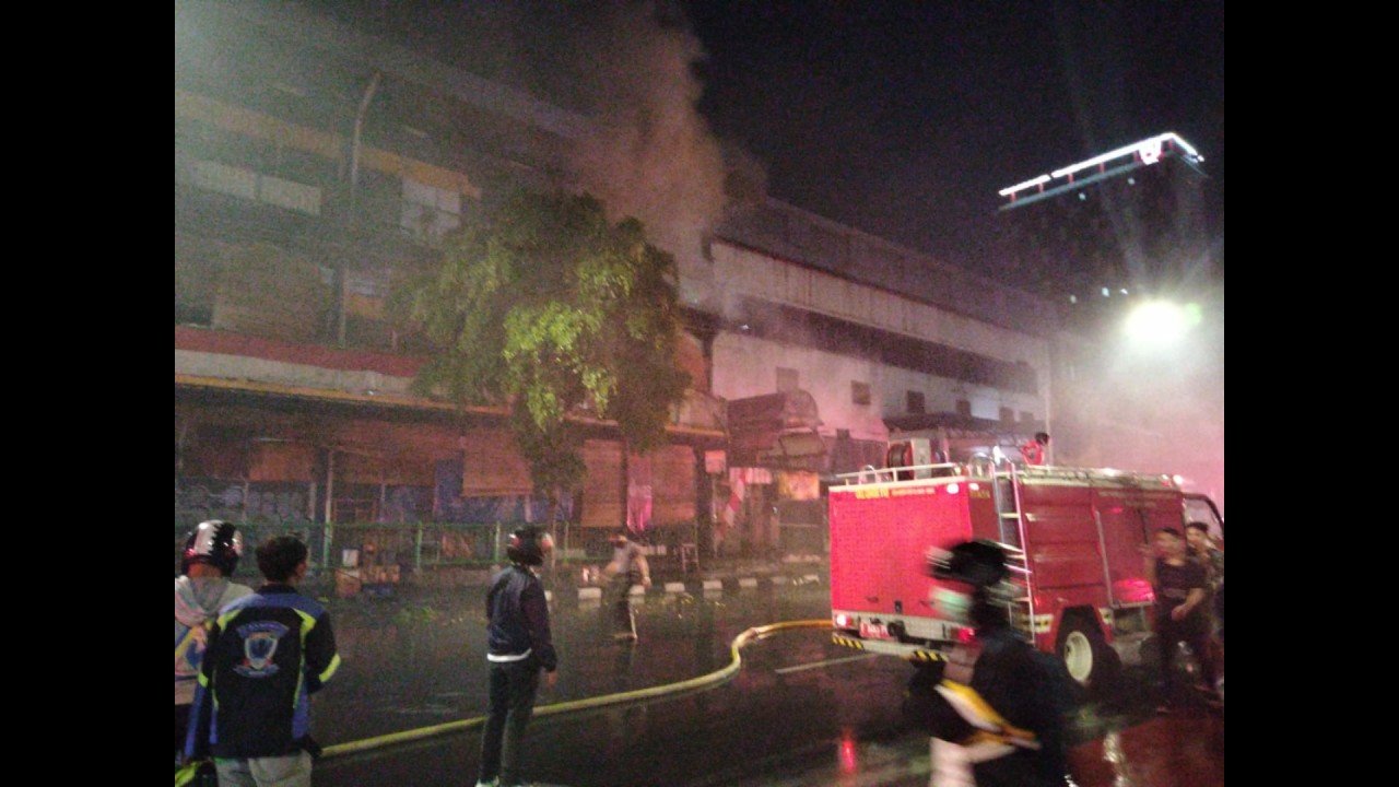 Kebakaran Pasar Senen.