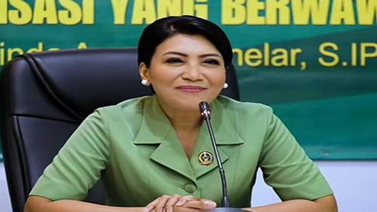 Ketua Umum Dharma Pertiwi (DP), Hetty Andika Perkasa. Foto (Istimewa)
