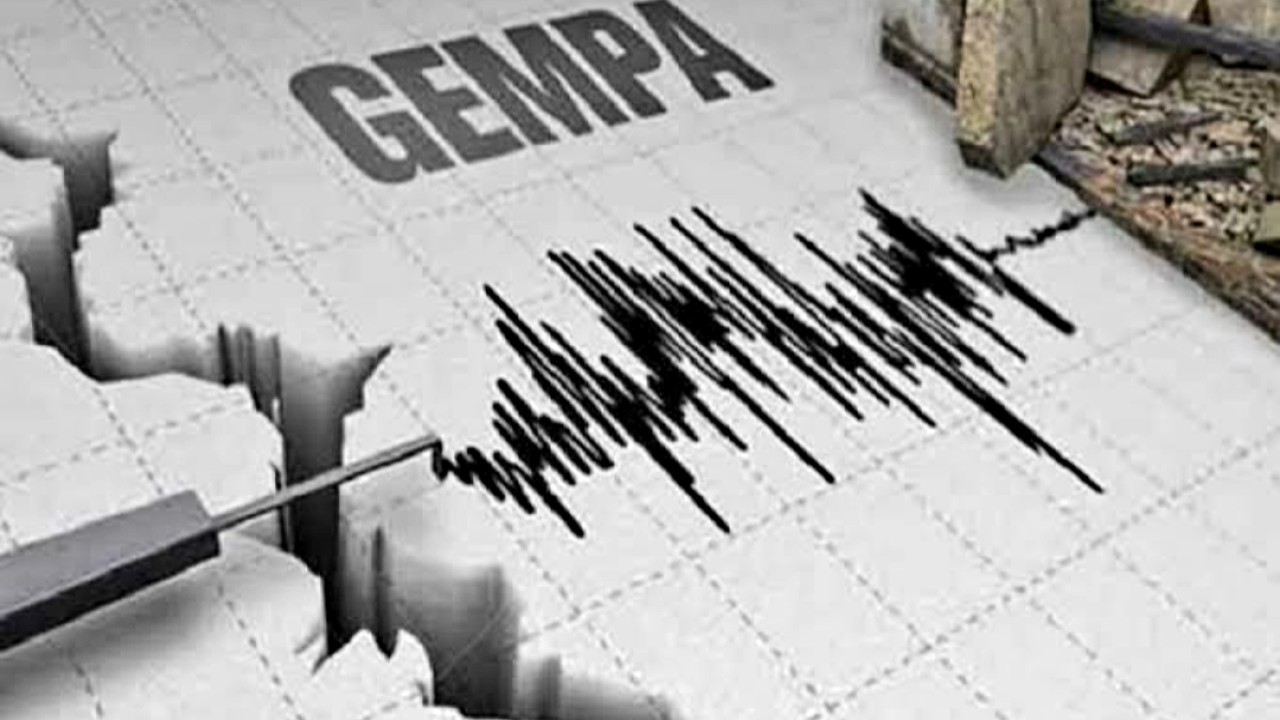 Ilustrasi gempa bumi/net