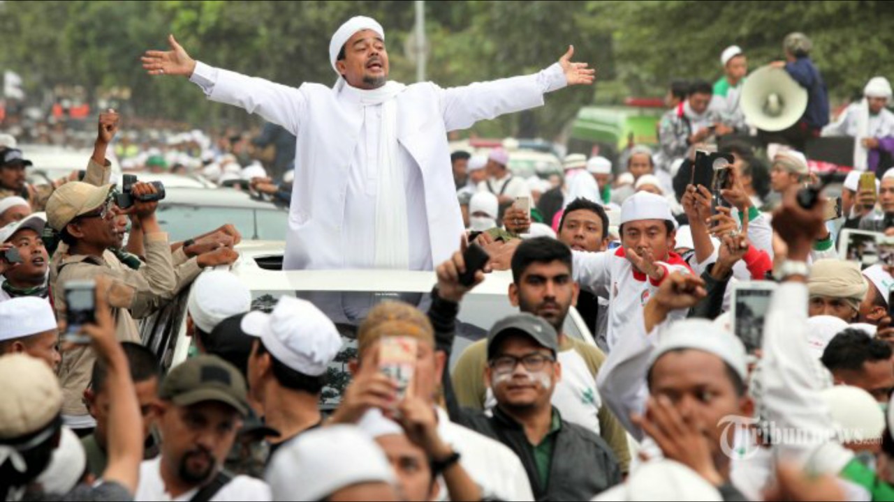 Rizieq Shihab. (Tribunnews)