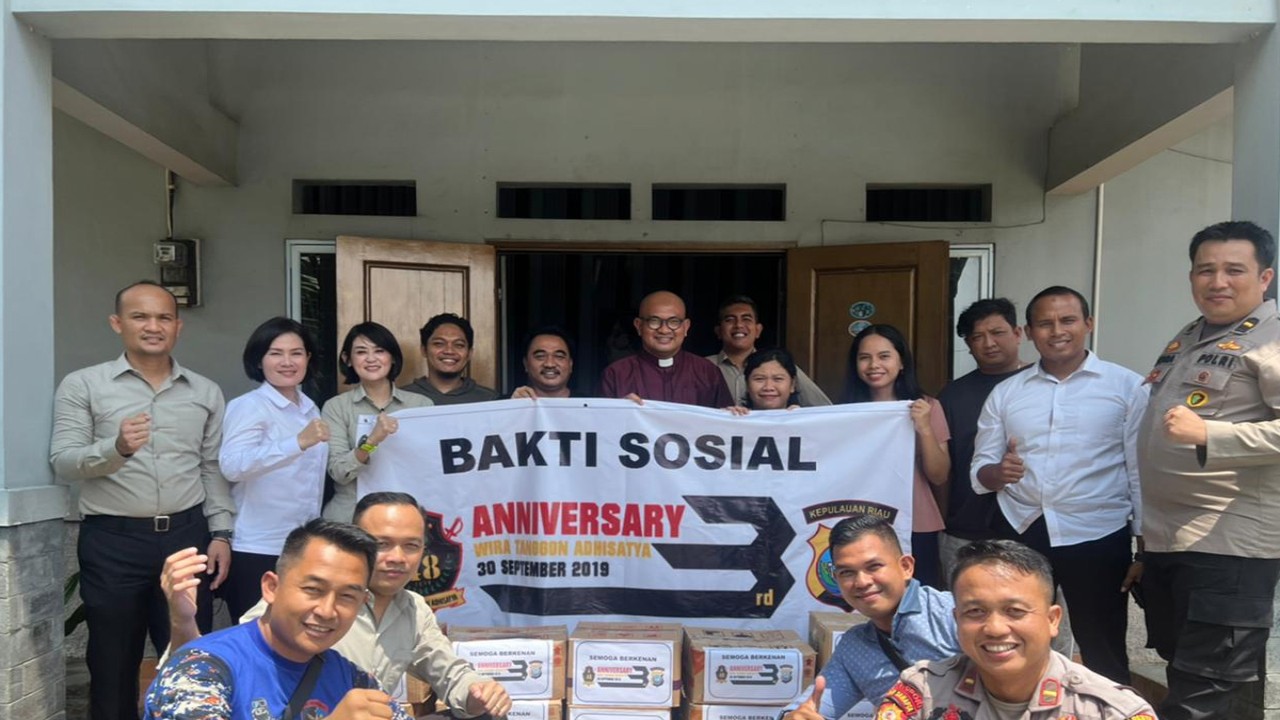 Alumni Sekolah Inspektur Polisi (SIP) angkatan ke-48 Kepri. (istimewa)