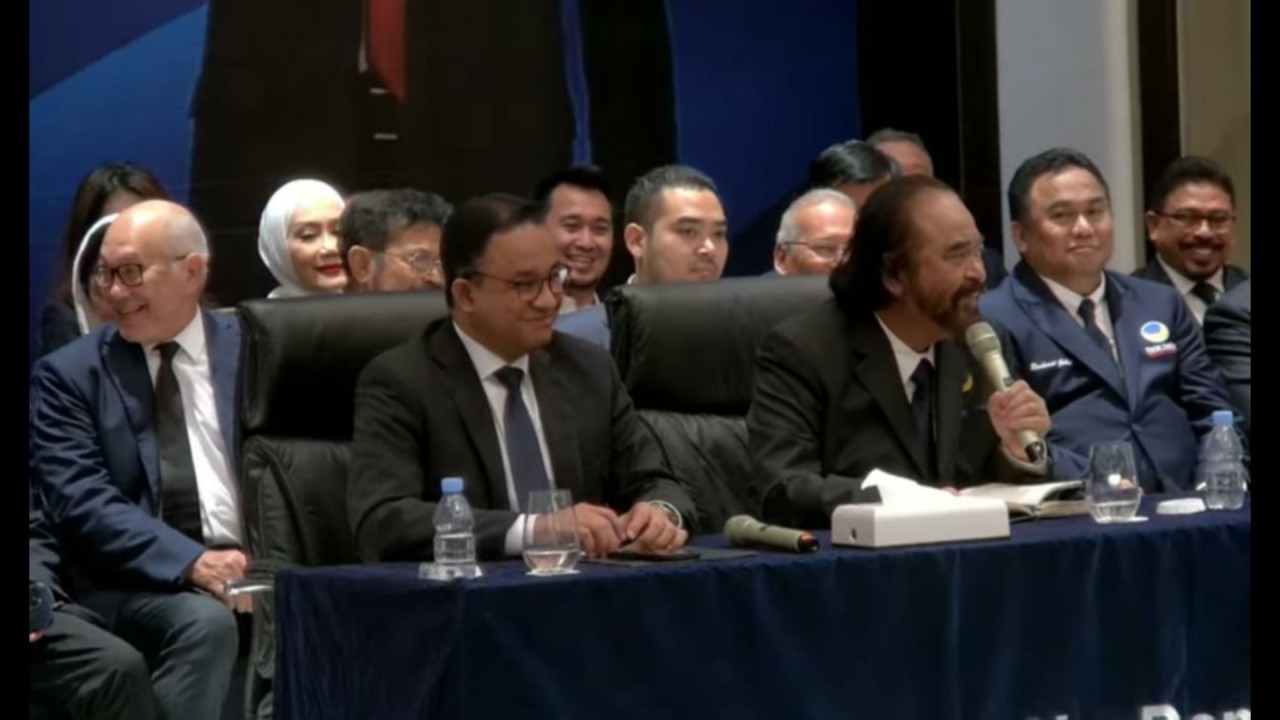 Partai NasDem resmi dukung Anies di Pemilu 2024. (Net)