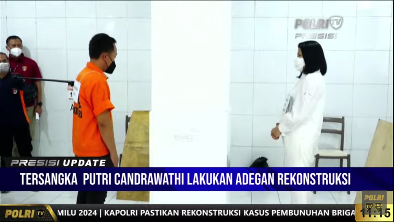 Bripka Ricky dan Putri Candrawathi.