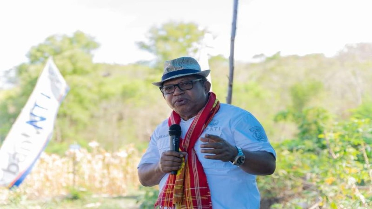 Bupati Manggarai Timur Agas Andreas (ANTARA/HO-Prokopim Manggarai Timur)