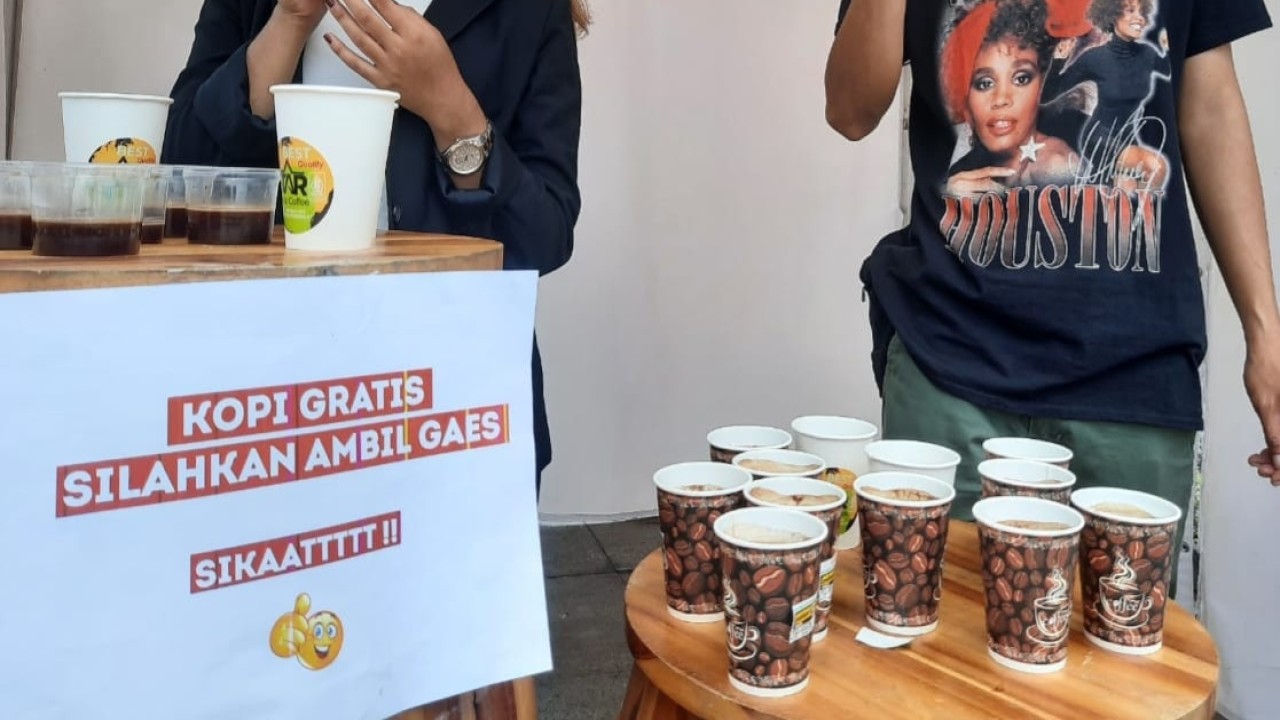 Festival kopi di Jawa Barat.