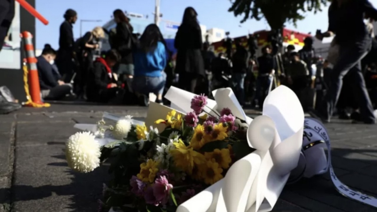 Halloween di Distrik Itaewon