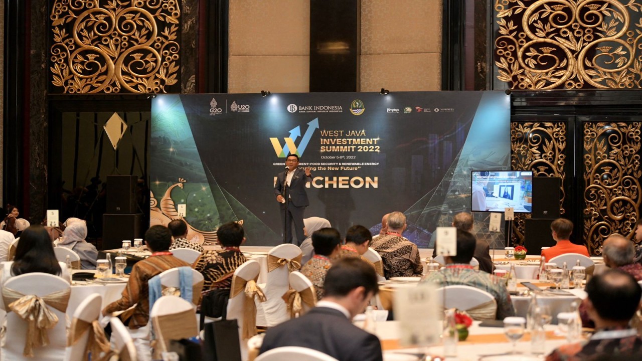 Jawa Barat optimis dalam hal investasi.