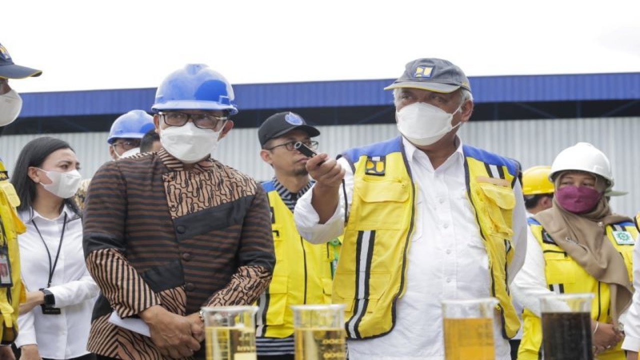 Menteri PUPR Basuki Hadimuljono. ANTARA/HO-Kementerian PUPR