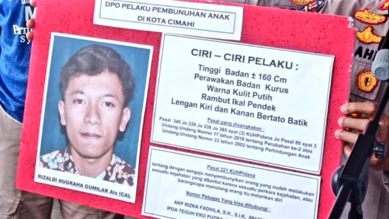 Identitas pembunuh anak pulang mengaji di Cimahi ditangkap/net