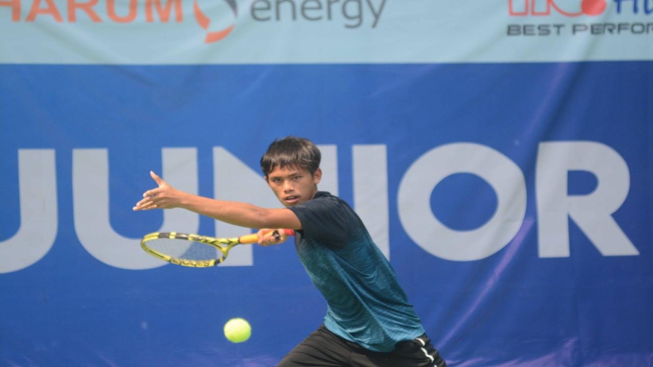 Petenis tuan rumah, Claudio Renardi Lumanauw