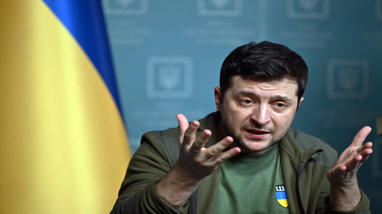 Presiden Ukraina Volodymyr Zelensky/ist