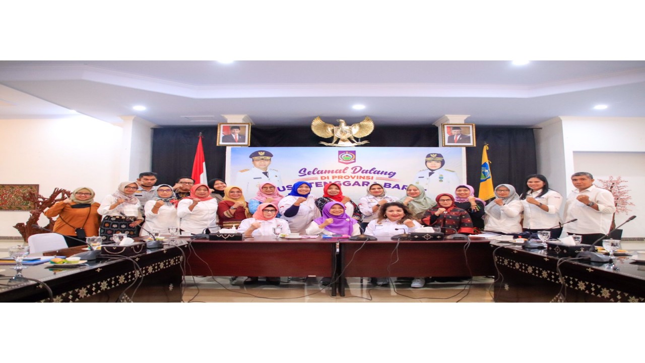 Rapat bersama Kormi Nasional di Pendopo Tengah Gubernur NTB, Rabu (5/10/2022). Foto (Istimewa)
