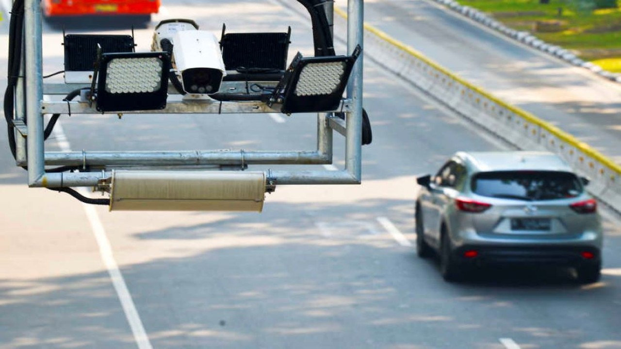 Ilustrasi. Kamera tilang ETLE. (Istimewa/Korlantas Polri)