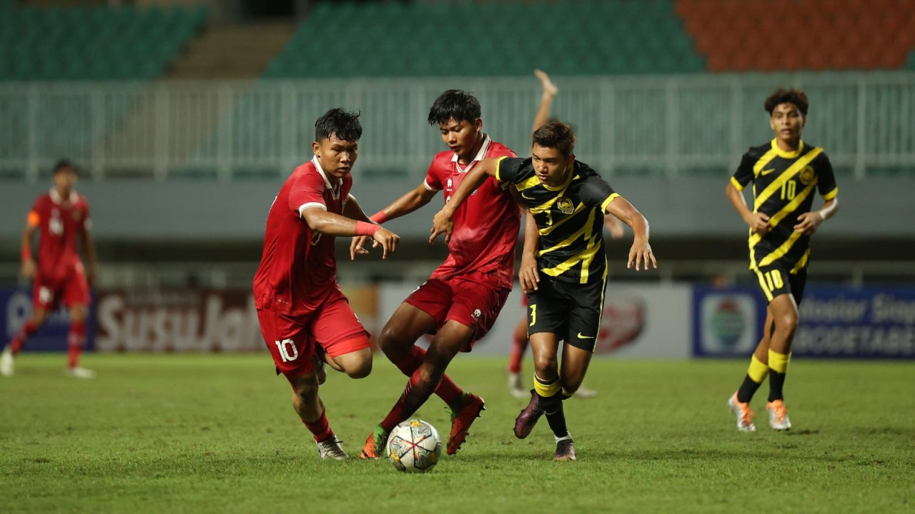 Timnas U-17 vs Malaysia U-17