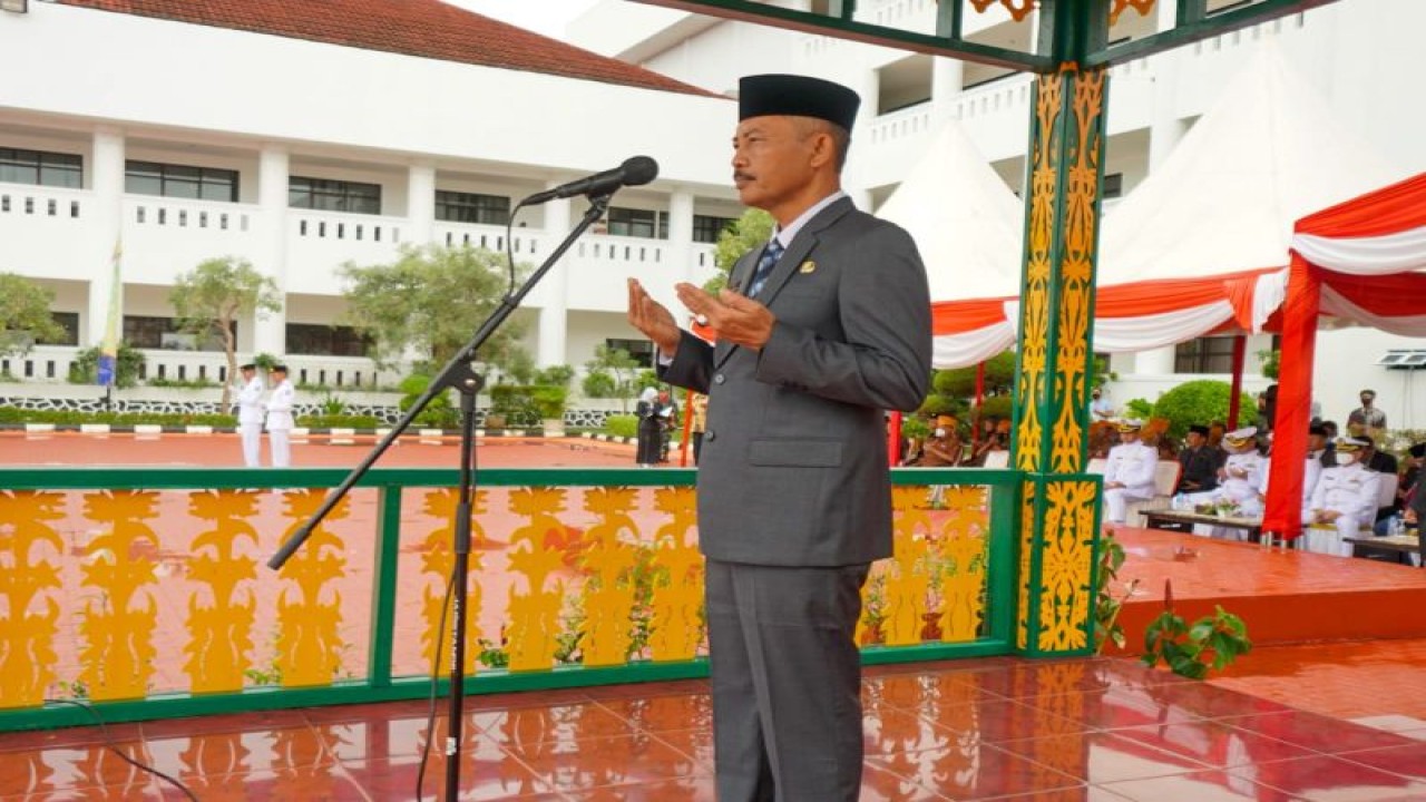 Ketua Harian Satgas Penanganan COVID-19 Kepri Adi Prihantara. ANTARA/Nikolas Panama