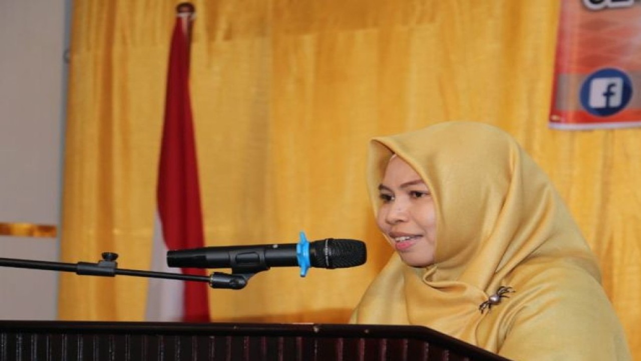 Anggota Bawaslu Provinsi Kepri Maryamah. ANTARA/Nikolas Panama