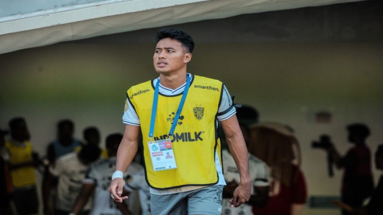 Bek Baii United Made Andhika Wijaya. (ANTARA/HO-Bali United)