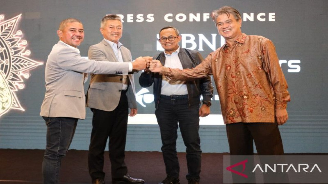 Peluncuran BNI Indonesian Masters Presented By TNE, Jumat (11/11/2022). (ANTARA/HO-BNI/pri)