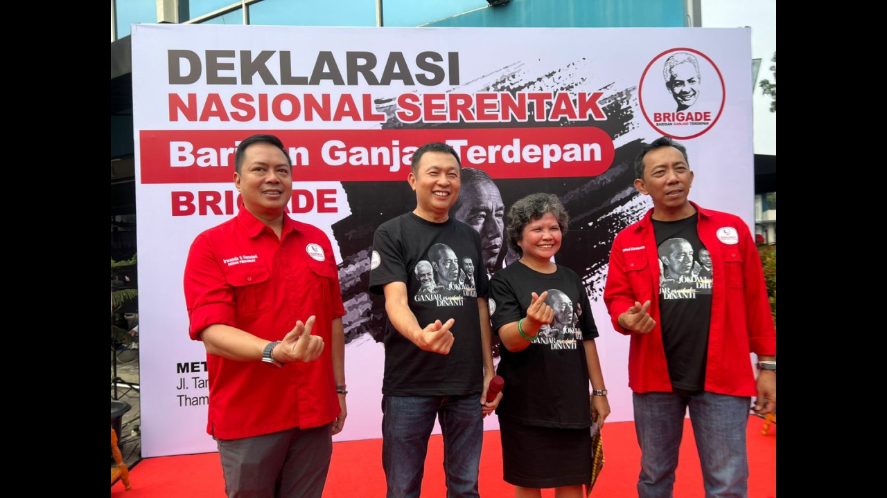 Deklarasi nasional BRIGADE. (Net)