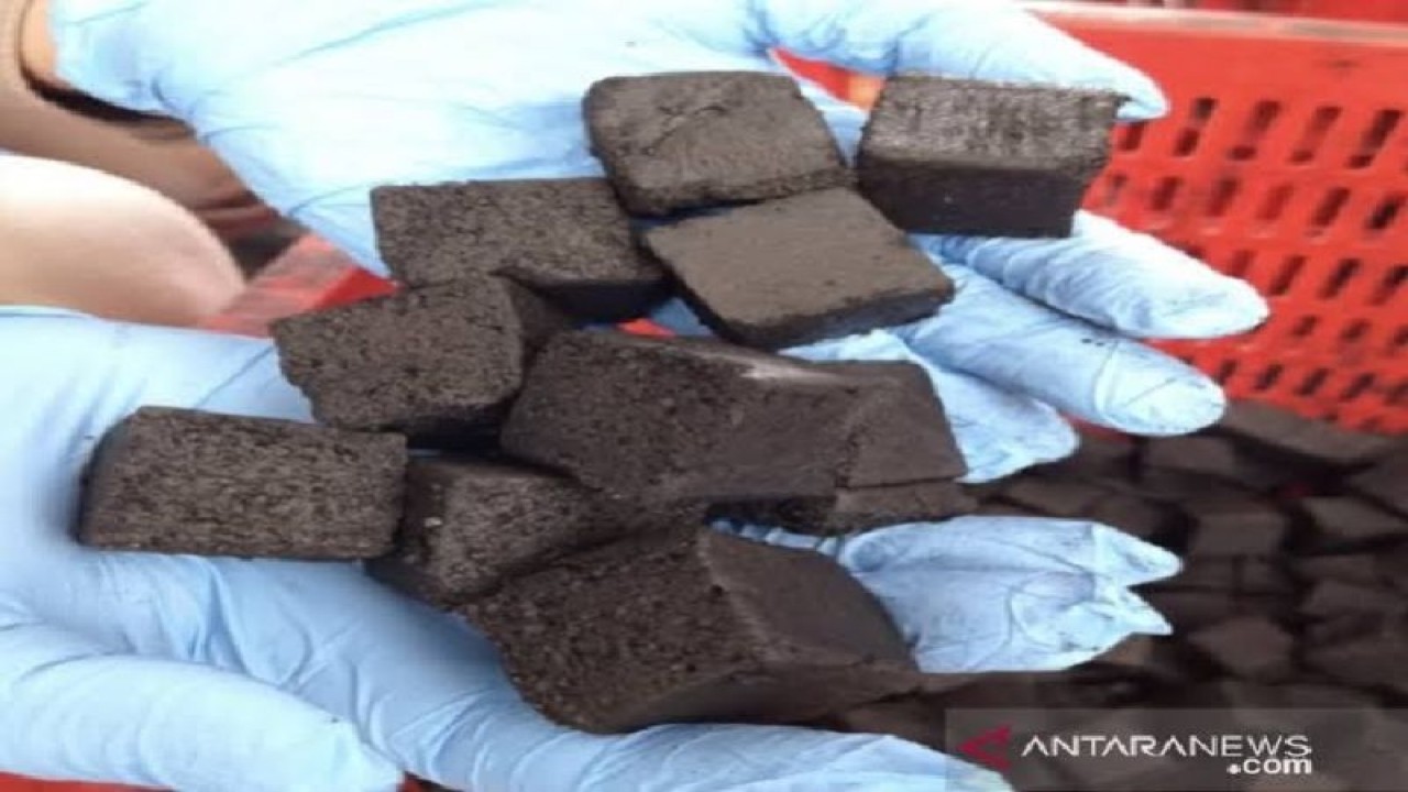 Ilustrasi- Briket arang kelapa bahan untuk kebutuhan rumah tangga penganti minyak tanah. ANTARA/dokumentasi