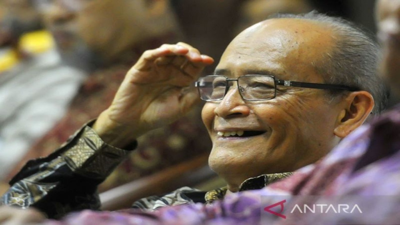 Pendiri Maarif Institute yang juga mantan Ketua Umum PP Muhammadiyah, Buya Syafii Maarif. ANTARA FOTO/Yudhi Mahatma