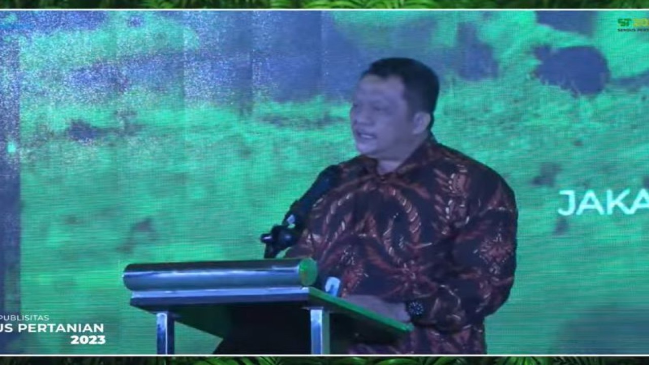 Deputi Bidang Statistik Produksi BPS M Habibullah. ANTARA/HO-BPS.