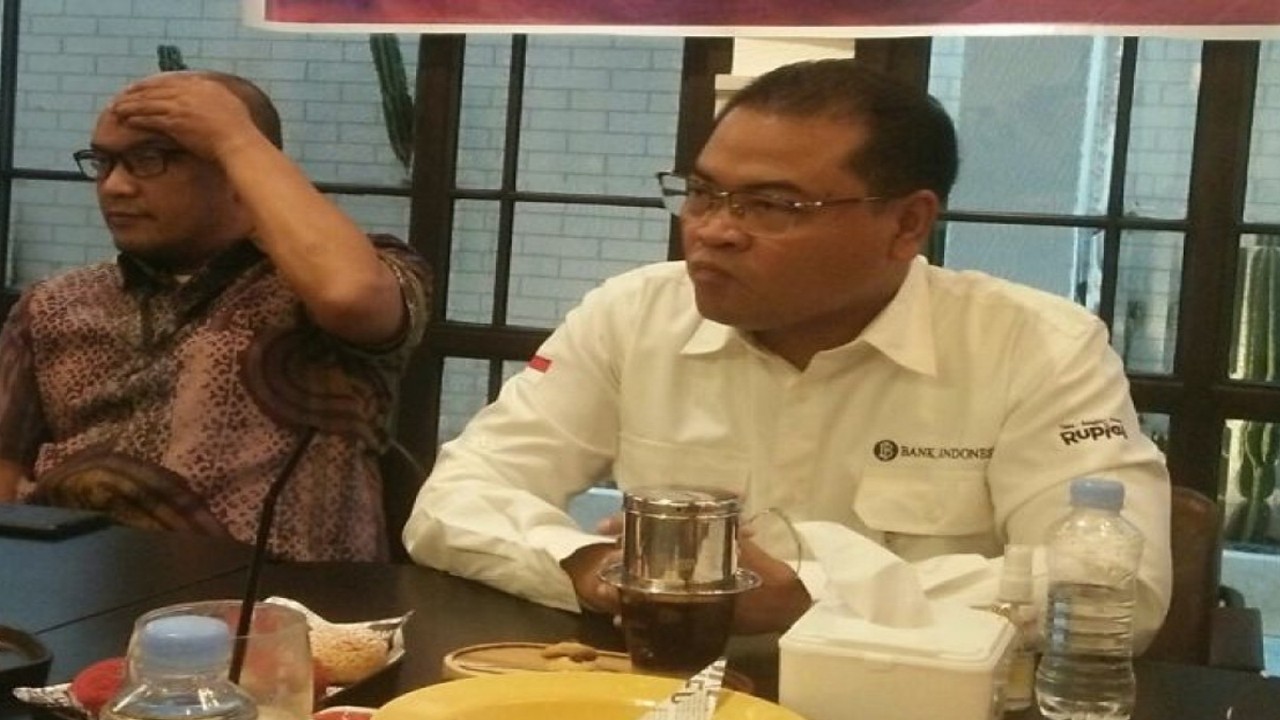 Direktur Bank Indonesia Provinsi Kaltim Ricky Perdana Gozali (ANTARA / M Ghofar)