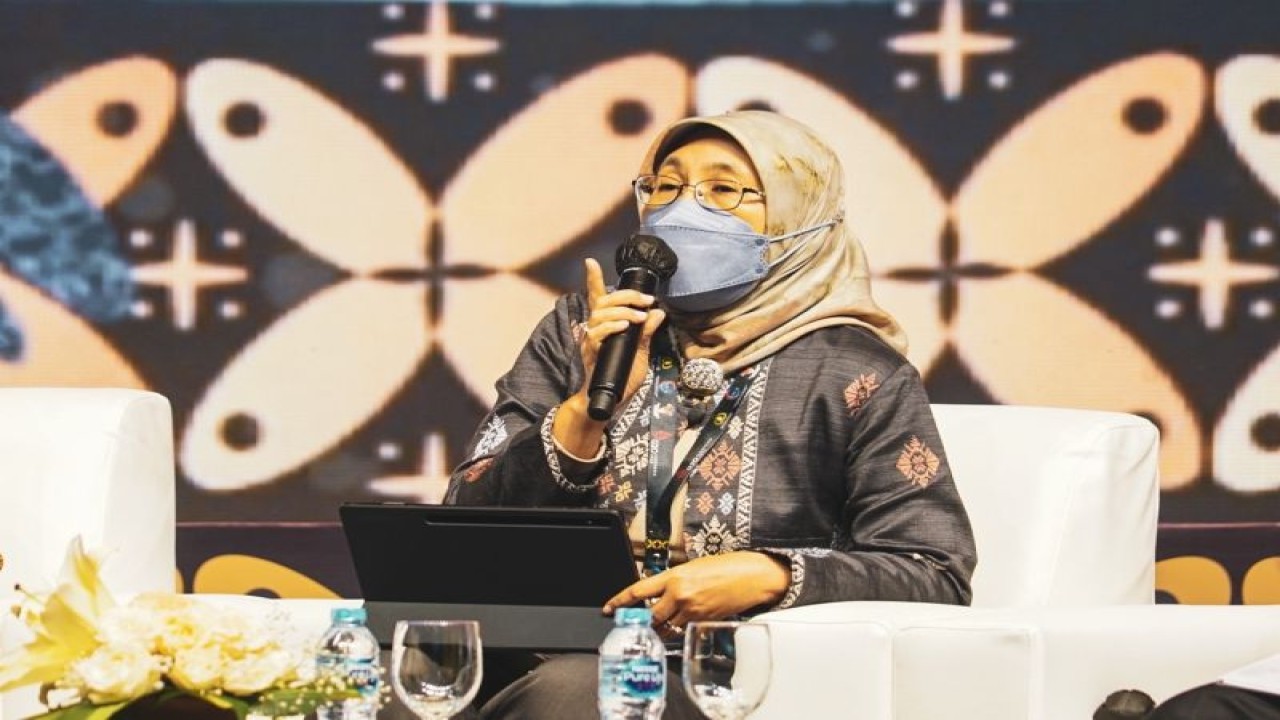 Direktur Jenderal Industri Kecil, Menengah, dan Aneka (IKMA) Kementerian Perindustrian Reni Yanita. ANTARA/HO-Kementerian Perindustrian