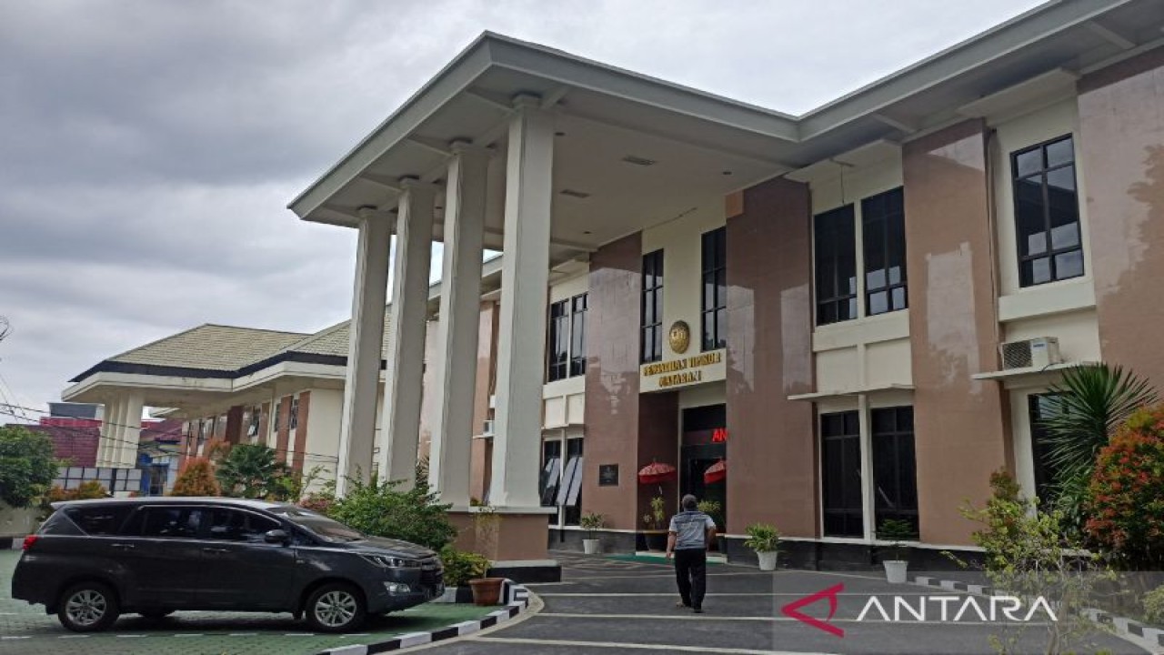 Gedung Pengadilan Negeri Mataram. ANTARA/Dhimas B.P.