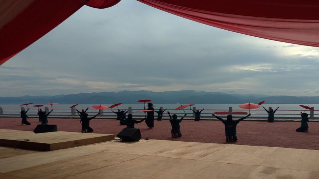 Gladi bersih Sail Tidore menjelang acara puncak pada 26 November 2022, Maluku, Jumat (25/11/2022). ANTARA/Luthfia Miranda Putri