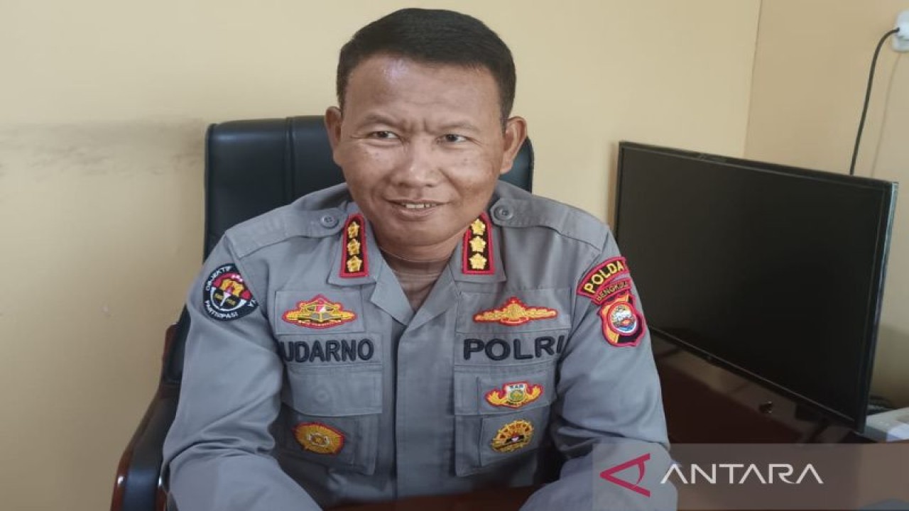 Kabid Humas Polda Bengkulu Kombes Pol Sudarno. ANTARA/Anggi Mayasari