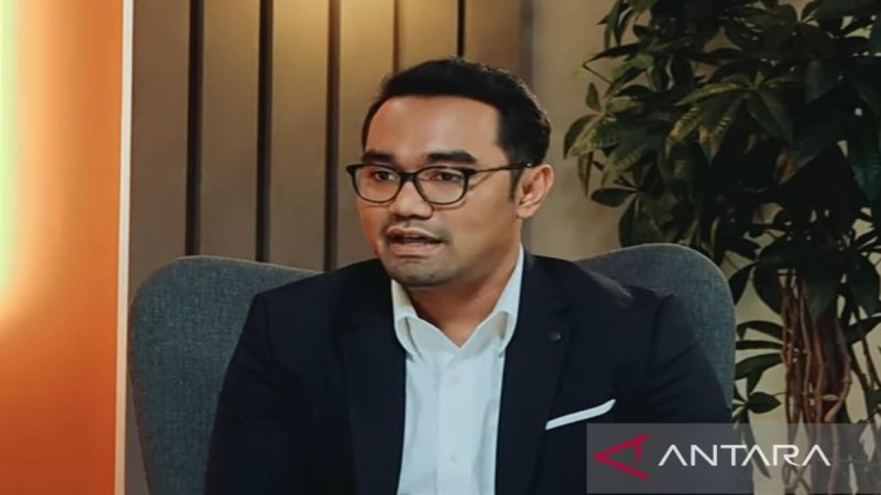 Tangkapan layar Ekonom Bank Danamon Irman Faiz. ANTARA/ Muhammad Heriyanto.