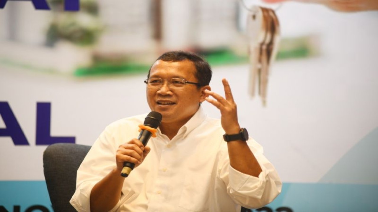 Direktur Utama PT Bank Tabungan Negara (Persero) Tbk Haru Koesmahargyo menyatakan tetap optimis daya beli masyarakat membeli rumah tetap tinggi di tahun 2023. (ANTARA/HO-BTN)