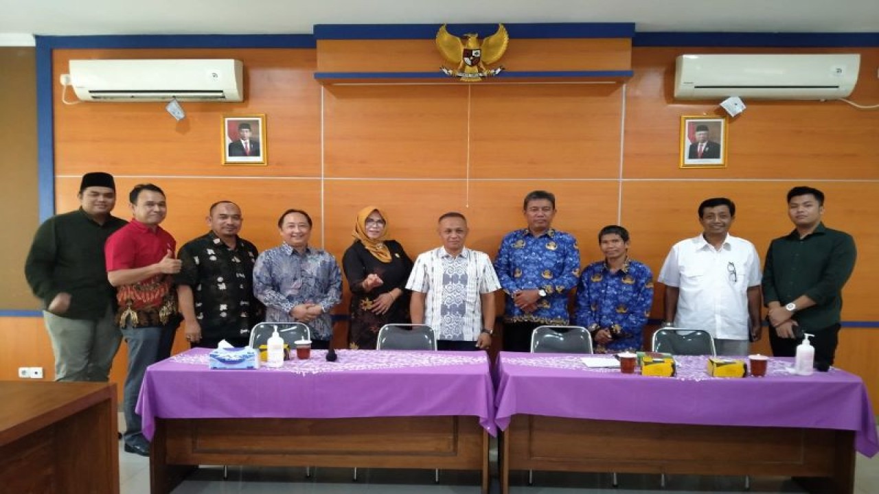 Komisi B DPRD Jepara melakukan kunjungan kerja ke Dinas Pariwisata Kabupaten Sleman untuk belajar tentang pengelolaan pariwisata di Sleman, Selasa (29/11/22). ANTARA/HO-Dinas Pariwisata Sleman