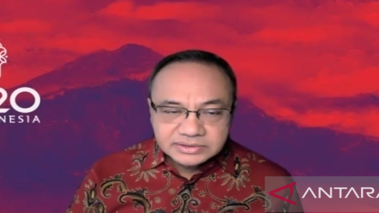 Tangkapan layar Jubir Kemlu RI Teuku Faizasyah dalam pengarahan media secara daring pada Kamis (3/11/2022). (ANTARA/Yashinta Difa)
