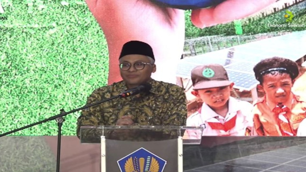 Tangkapan layar Dirjen Pengelolaan dan Pembiayaan Risiko Kemenkeu, Suminto, dalam peresmian penawaran ST009 yang dipantau di Jakarta, Jumat (11/11/2022). (ANTARA/Sanya Dinda)