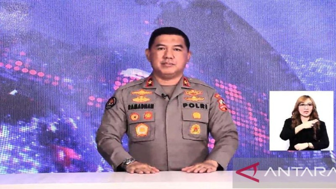 Kepala Biro Penerangan Masyarakat (Karopenmas) Divisi Humas Polri Brigjen Pol. Ahmad Ramadhan. ANTARA/Laily Rahmawaty