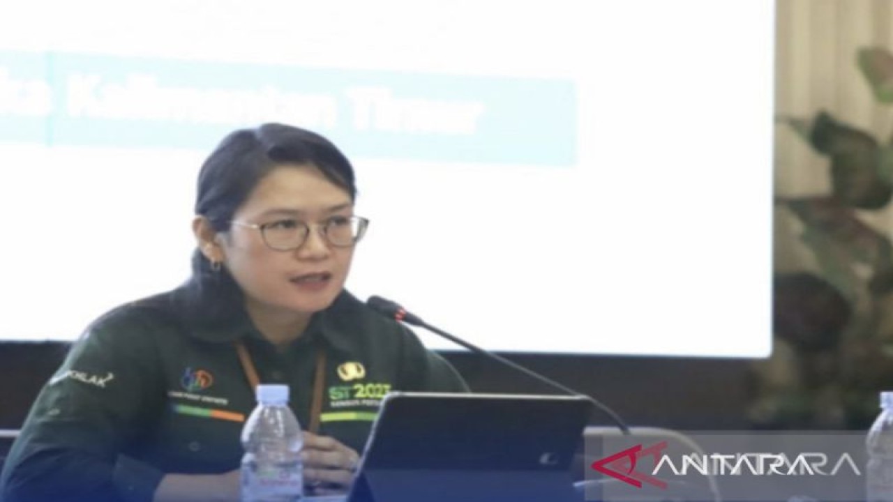 Kepala BPS Kaltim Yusniar Juliana Nababan. ANTARA/Diskominfo Kaltim