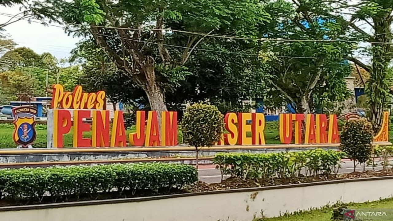 Kepolisian Resor Penajam Paser Utara ANTARA/Novi Abdi-Bagus Purwa