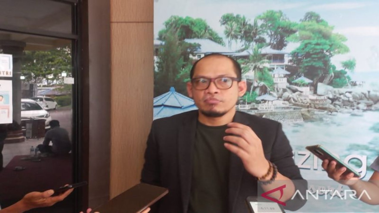 Ketua Bawaslu Kabupaten Bangka Corri Ihsan. ANTARA/Kasmono