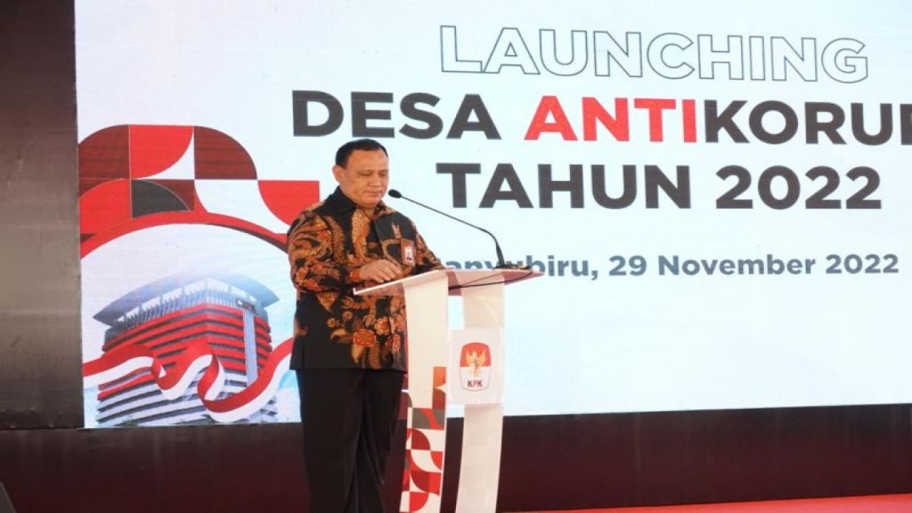 Ketua KPK RI Firli Bahuri (ANTARA/HO KPK RI)